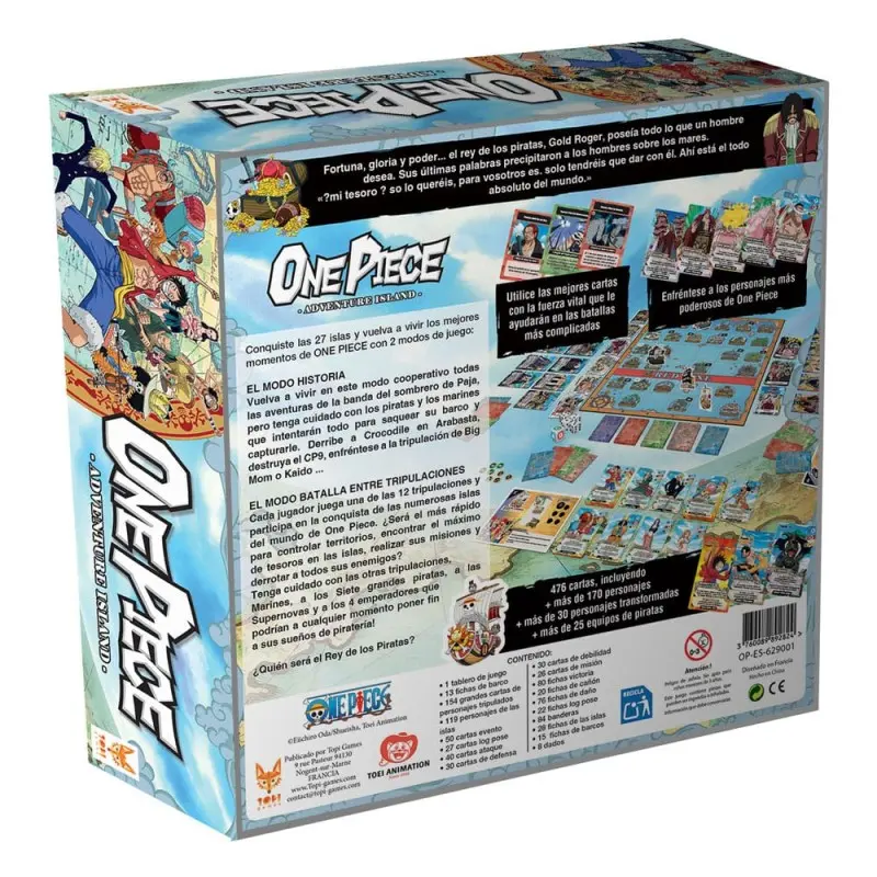 One Piece jeu de cartes Adventure Island *ESPAGNOL* | 3760089892824