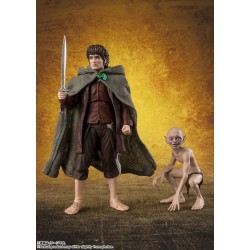 Le Seigneur des Anneaux figurines S.H. Figuarts Frodo Baggins & Gollum