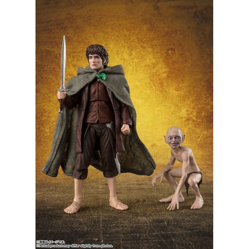 Le Seigneur des Anneaux figurines S.H. Figuarts Frodo Baggins & Gollum