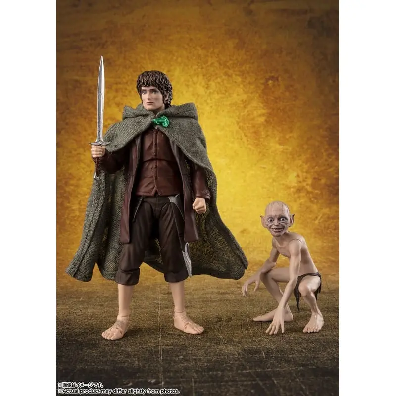 Le Seigneur des Anneaux figurines S.H. Figuarts Frodo Baggins & Gollum | 4573102675637