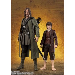 Le Seigneur des Anneaux figurines S.H. Figuarts Frodo Baggins & Gollum