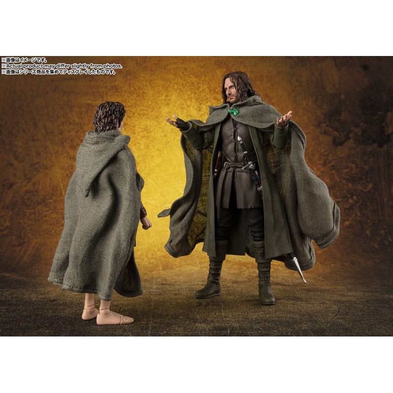 Le Seigneur des Anneaux figurines S.H. Figuarts Frodo Baggins & Gollum