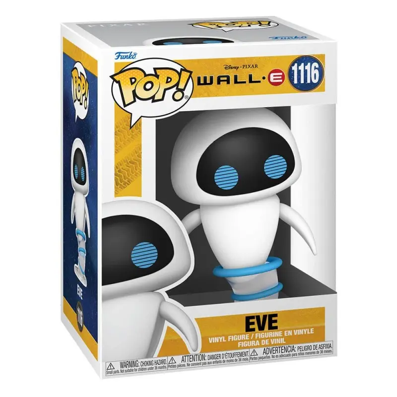 Wall-E Figurine POP! Movies Vinyl Eve Flying 9 cm | 0889698586887