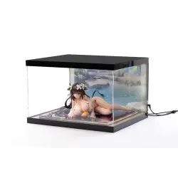 Azur Lane présentoir vitrine acrylique avec éclairage pour figurine Kashino Hot Springs Relaxation | 4570178590192