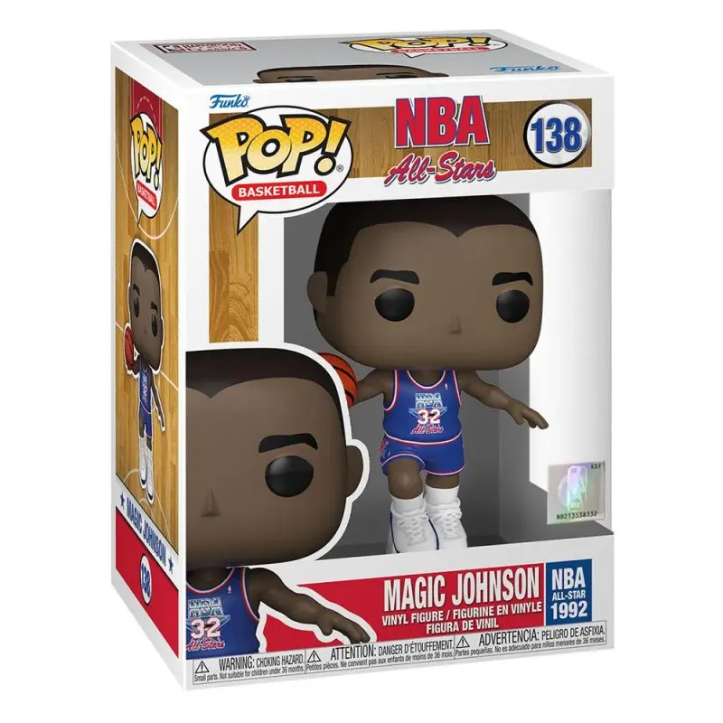 NBA Legends POP! Basketball Vinyl figurine Magic Johnson (Blue All Star Uni 1991) 9 cm | 0889698593731