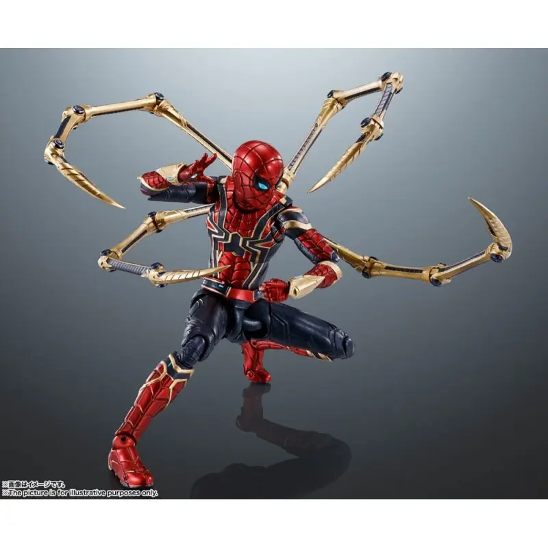 Spider-Man : No Way Home figurine S.H. Figuarts Iron Spider-Man 15 cm | 4573102675781