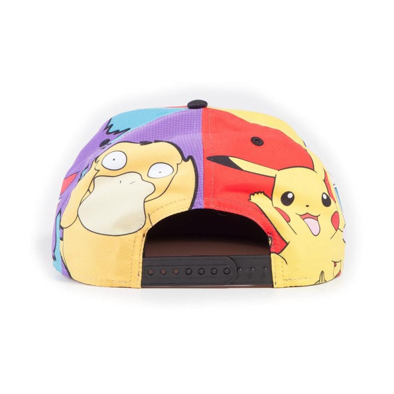 Pokemon casquette Snapback Multi Pop Art
