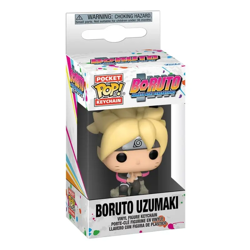 Boruto - Naruto Next Generations présentoir porte-clés Pocket POP! Vinyl Boruto Uzumaki 4 cm (12) | 0889698613903