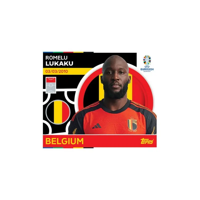 UEFA EURO 2024 Sticker Collection présentoir autocollants (100) | 5053307068360