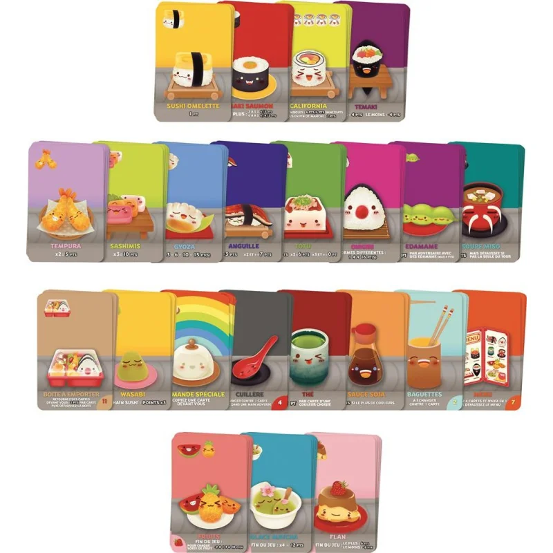 Spel: Sushi Go Party!
Uitgever: Cocktail Games
Engelse versie