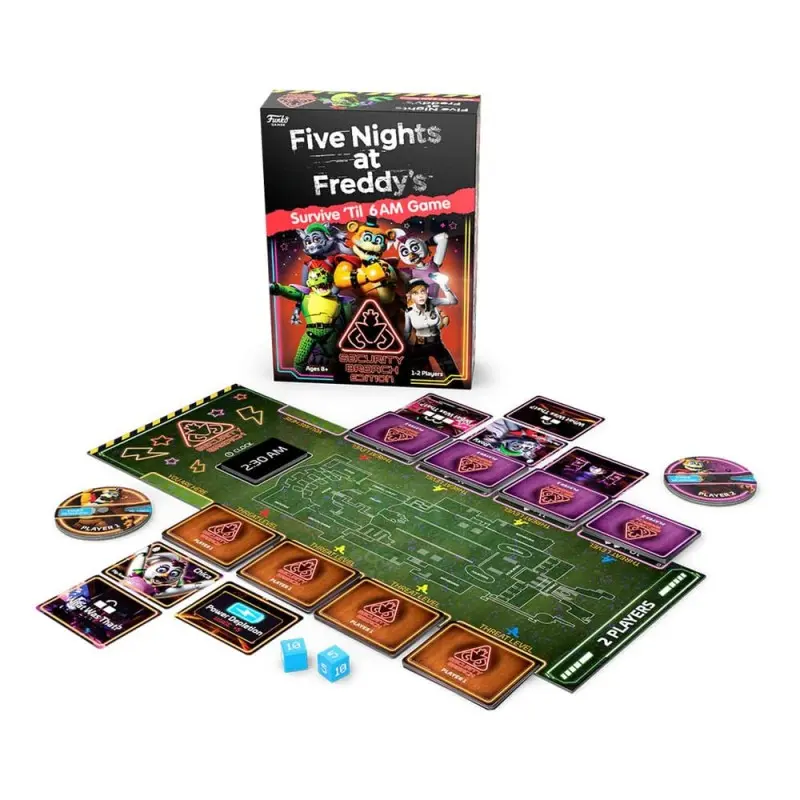Five Nights at Freddy's jeu de plateau Survive ´Til 6am | 8720077326958