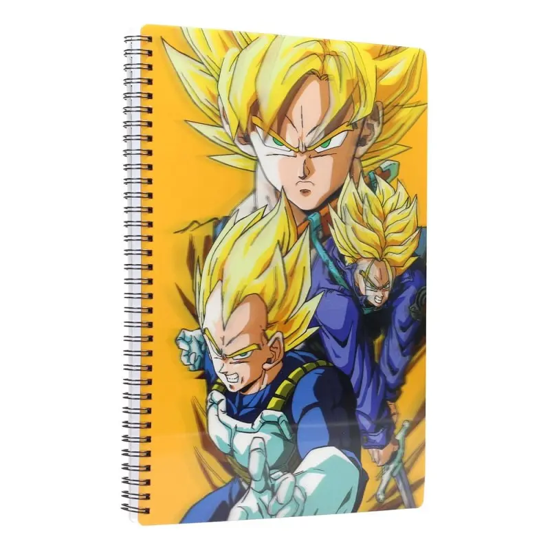 Dragon Ball cahier effet 3D Saiyans | 8435450262425