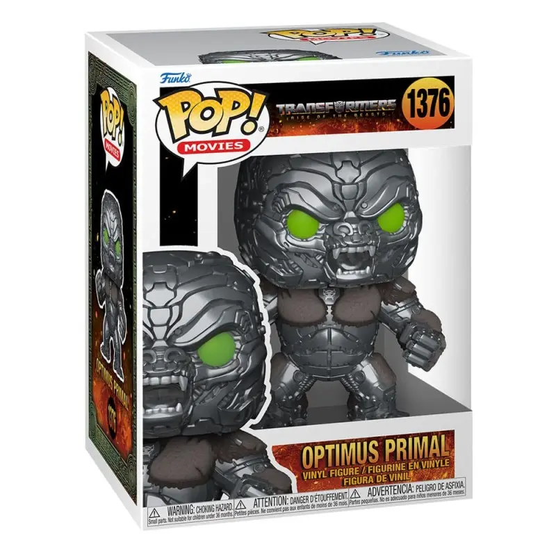 Transformers: Rise of the Beasts POP! Movies Vinyl figurine Optimus Primal 9 cm | 0889698639576