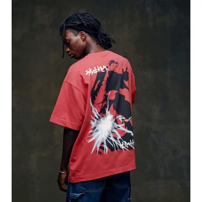 Naruto Shippuden T-Shirt Graphic Red (L) | 8718526182149