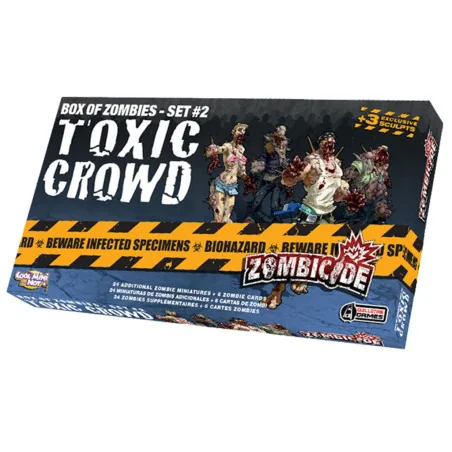 Spel: Zombicide: Giftige menigte
Uitgever: CMON / Edge
Engelse versie