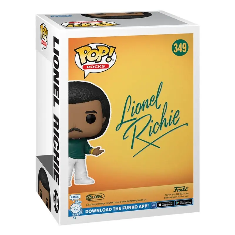 Lionel Richie POP! Rocks Vinyl Figurine 9 cm | 0889698640411