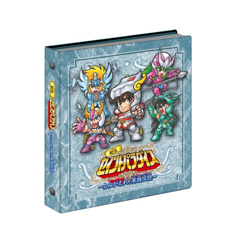 licence : Saint Seiya
produit : Reborn Saint Paradise JCC - A Heroic Legend Revived!
éditeur : Bandai