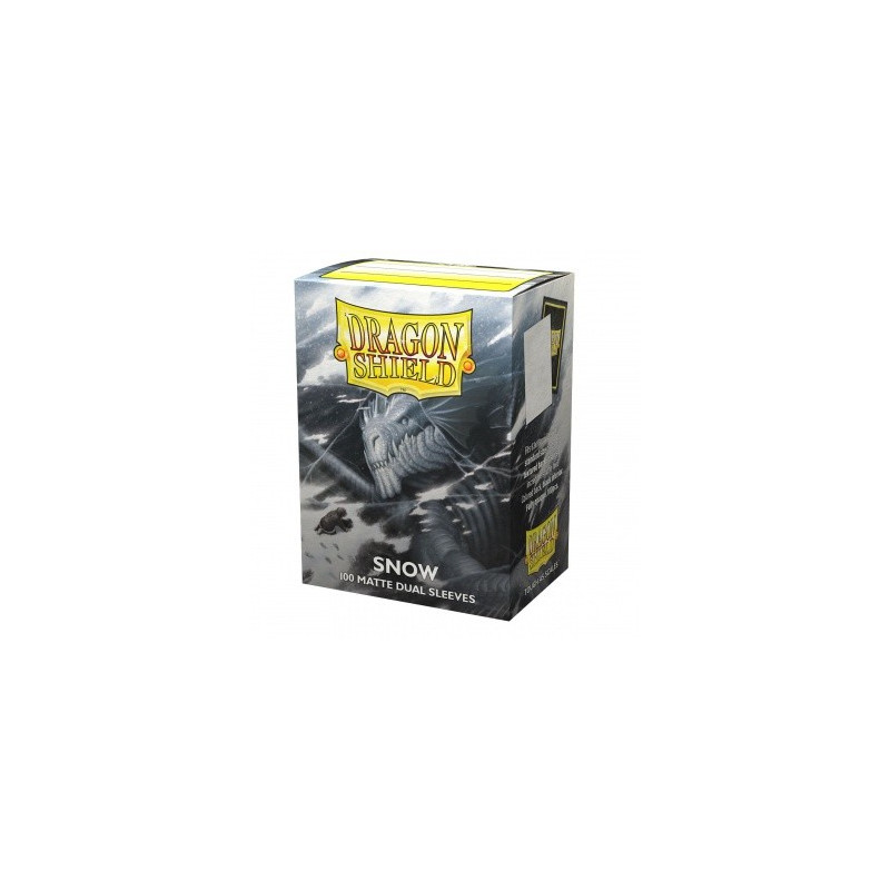 Product: Dubbele matte mouwen - Snow 'Nirin' (100 mouwen)
Merk: Dragon Shield