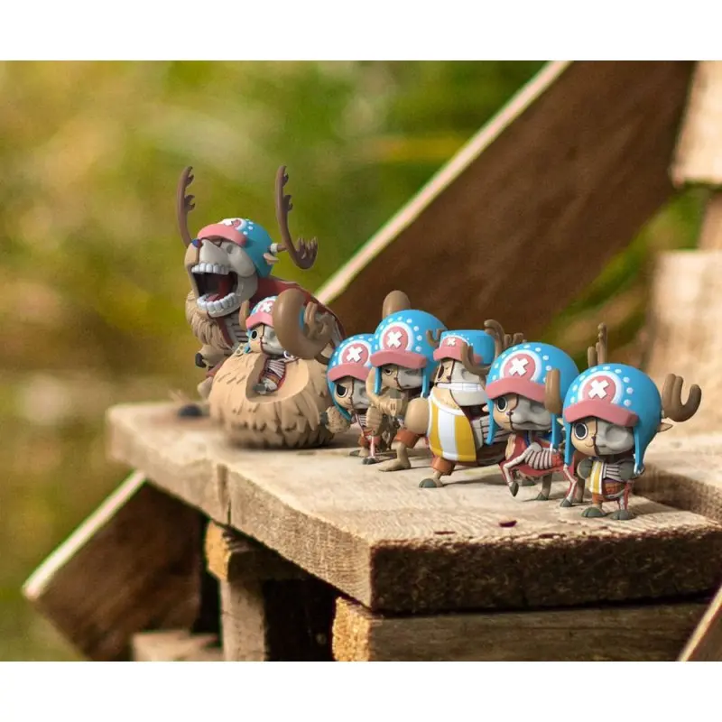 One Piece: Freeny's Hidden Dissectibles Series 3 Chopper Vinyl Figure Blind Box Display 10 cm (6) | 0641489938820