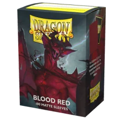 Product: Standaard Matte Sleeves - Bloedrood 'Simurag' (100 Sleeves)
Merk: Dragon Shield