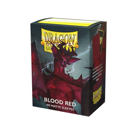 Product: Standaard Matte Sleeves - Bloedrood 'Simurag' (100 Sleeves)
Merk: Dragon Shield