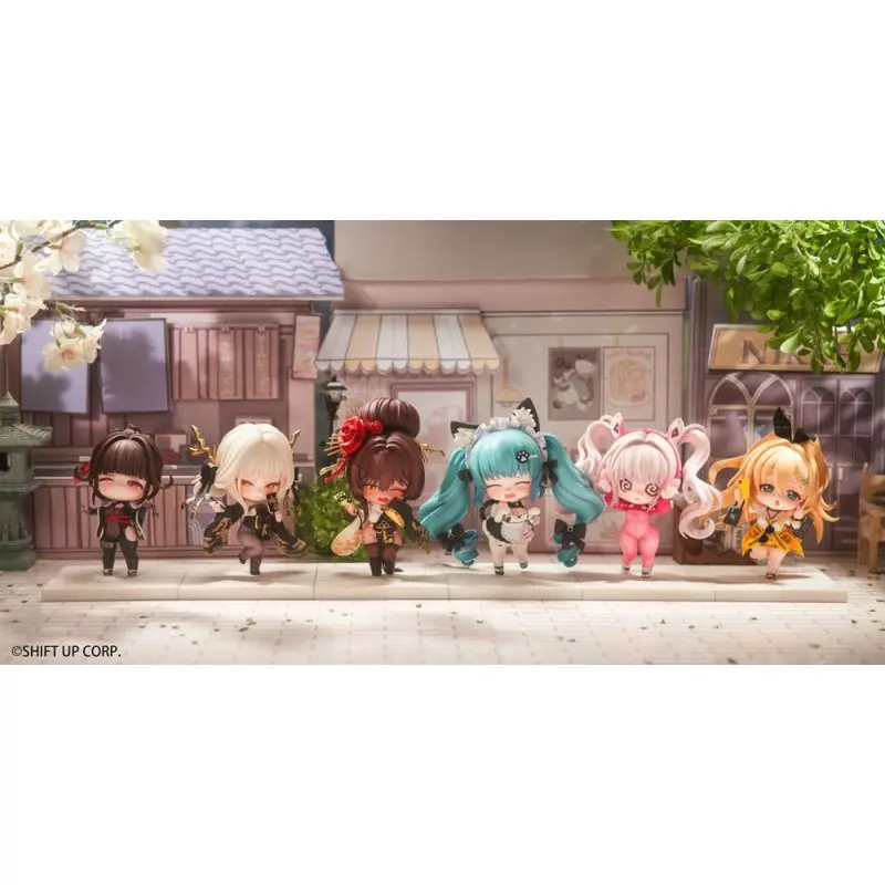 Goddess of Victory: Nikke pack 6 figurines SAC Series Chibi 6 cm  | 6974982160691