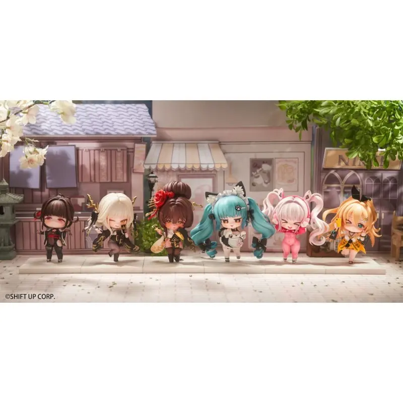 Goddess of Victory: Nikke pack 6 figurines SAC Series Chibi 6 cm  | 6974982160691