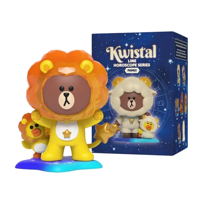 Line Friends Kwistal présentoir Blind Box Horoscope Series 1 (6) | 0658215276583