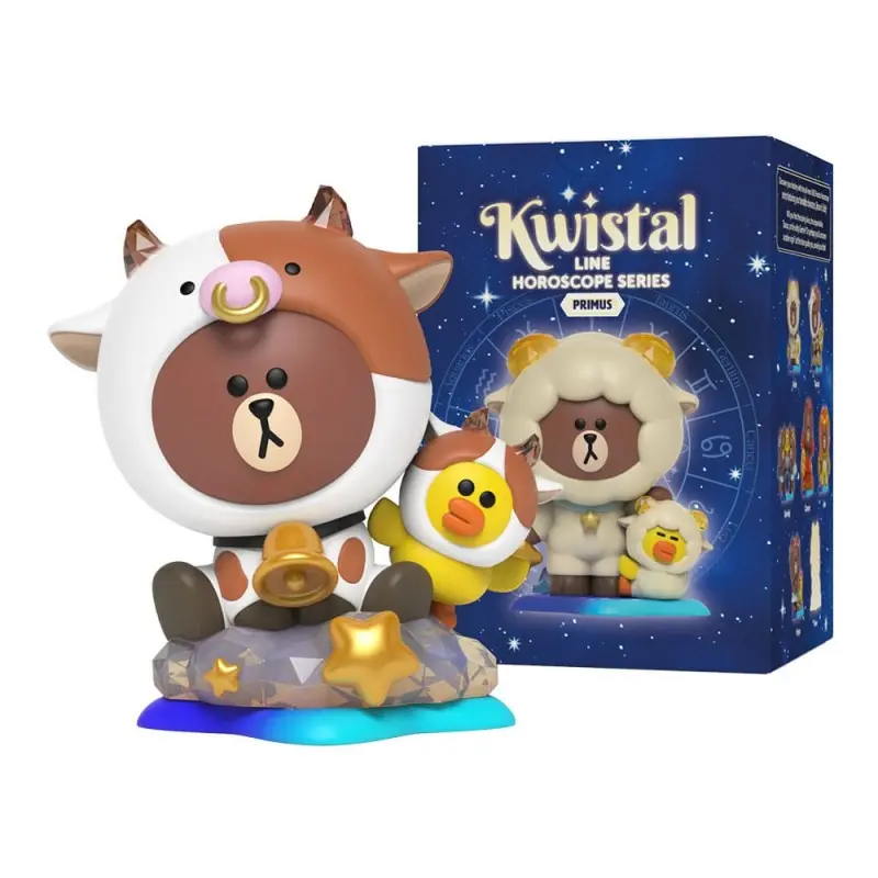 Line Friends Kwistal présentoir Blind Box Horoscope Series 1 (6) | 0658215276583