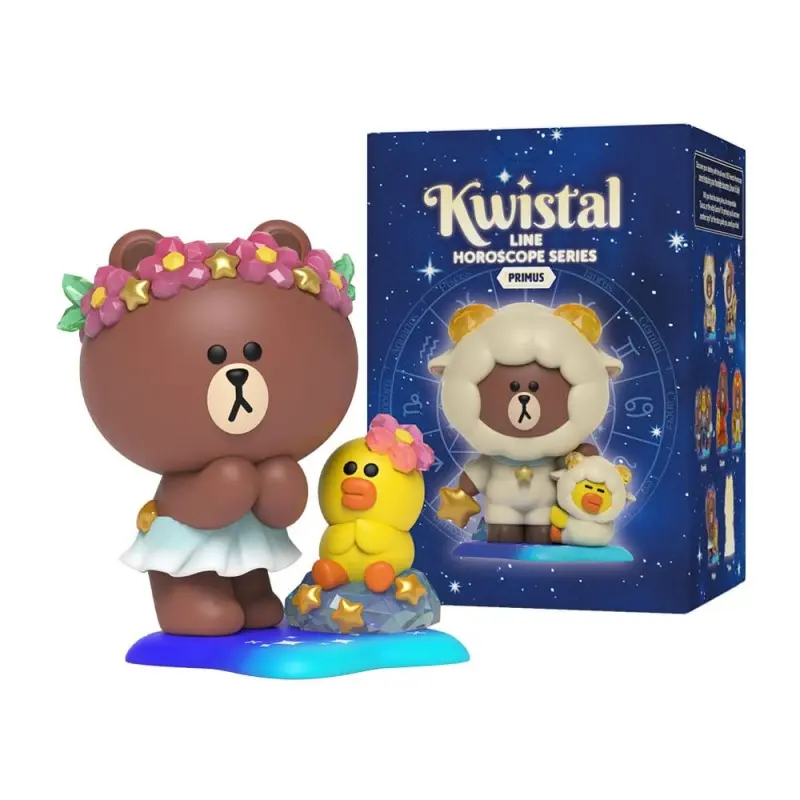 Line Friends Kwistal présentoir Blind Box Horoscope Series 1 (6) | 0658215276583