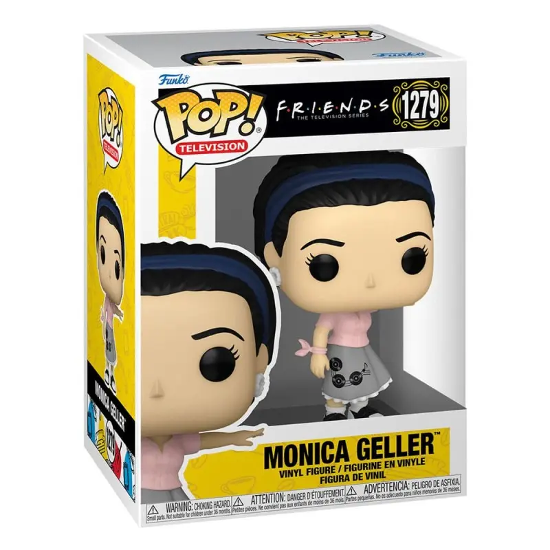 Friends assortiment POP! TV Vinyl figurines Waitress Monica 9 cm (6) | 0000076335962
