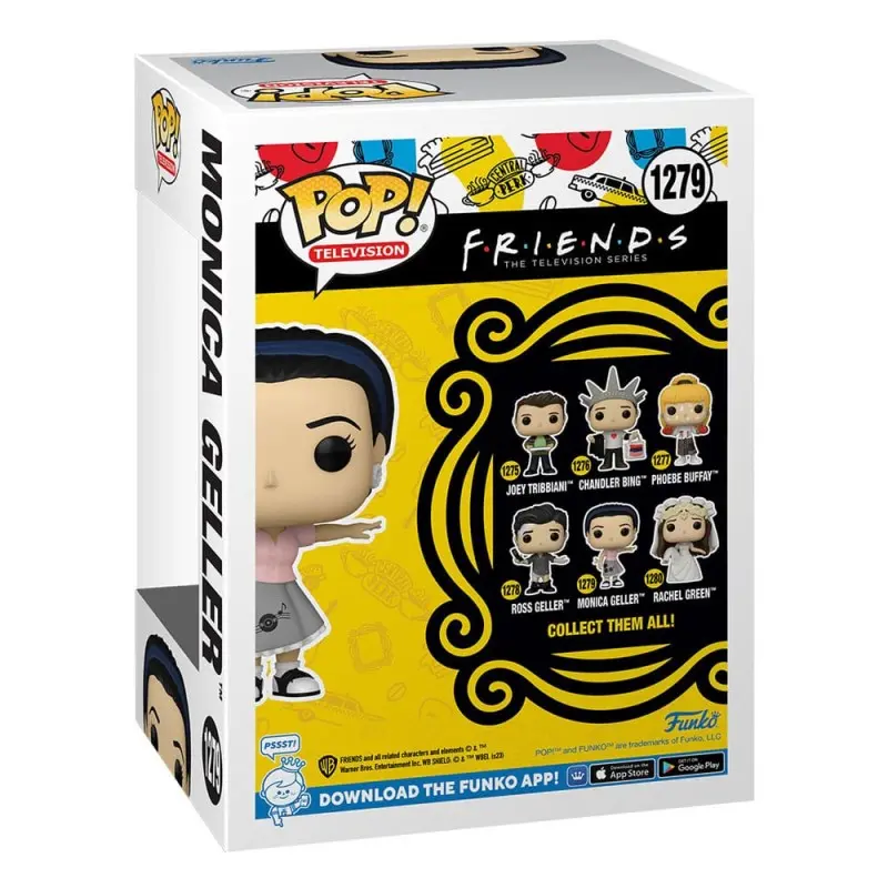 Friends assortiment POP! TV Vinyl figurines Waitress Monica 9 cm (6) | 0000076335962