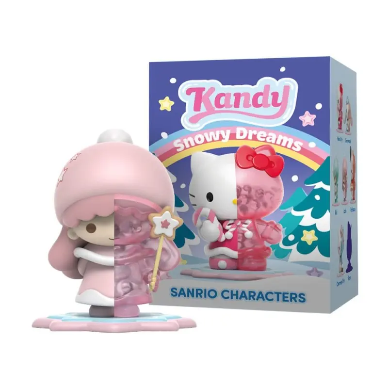 Kandy x Sanrio présentoir Blind Box ft. Jason Freeny Collection Series 3 (Snowy Dreams)(6) | 0631978818030