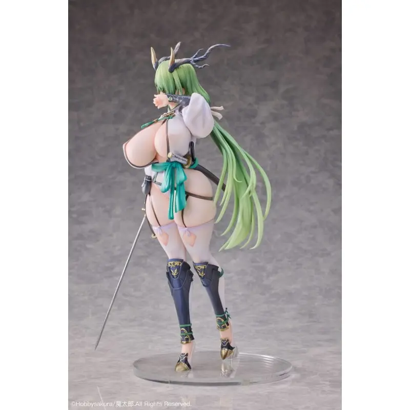 Original Character statuette PVC 1/6 Dokuganryu-chan Illustrated by Mataro 30 cm | 6974982160783