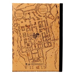 Harry Potter cahier lumineux Carte du Maraudeur