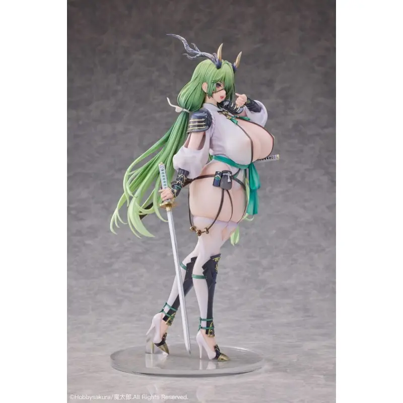 Original Character statuette PVC 1/6 Dokuganryu-chan Illustrated by Mataro 30 cm | 6974982160783