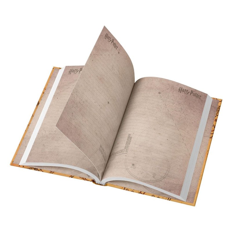 Harry Potter cahier lumineux Carte du Maraudeur