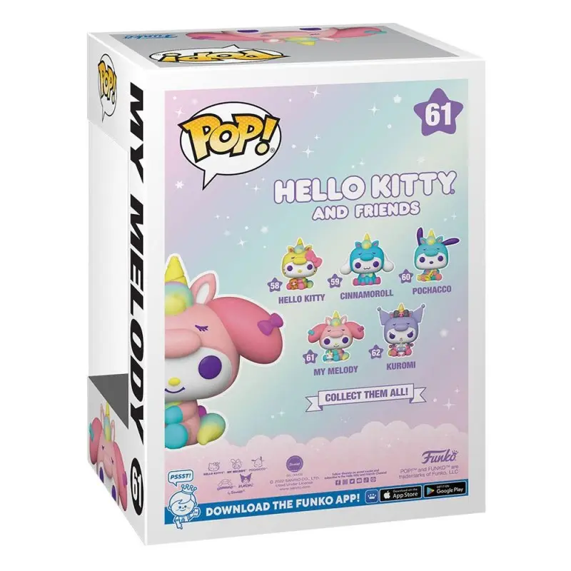 Hello Kitty and Friends figurine POP! Sanrio Vinyl My Melody 9 cm | 0889698657518
