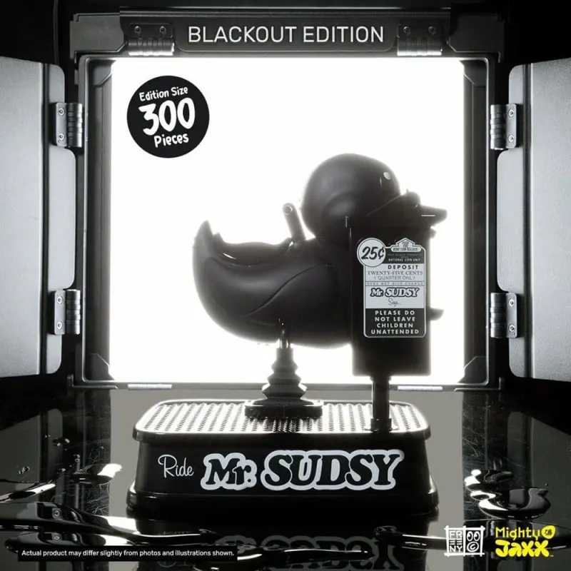 Mr Sudsy Animal Rides Blackout Edition by Jason Freeny 20 cm | 0658215288012