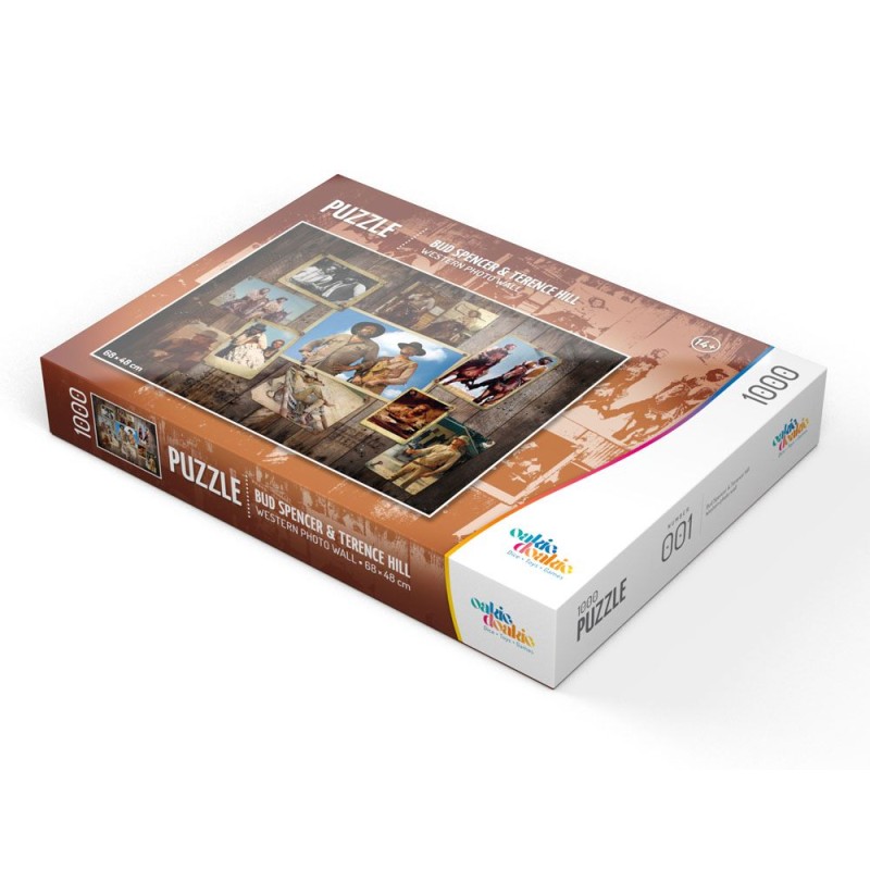 Bud Spencer & Terence Hill puzzle Western Photo Wall (1000 pièces)