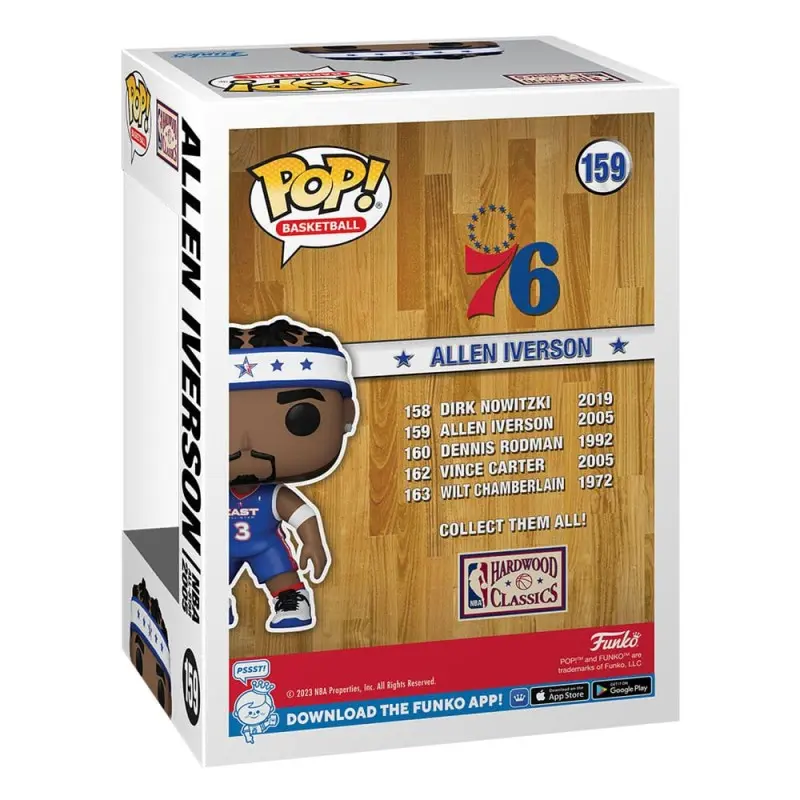 NBA Legends POP! Sports Vinyl Figurine Allen Iverson (2005) 9 cm | 0889698674898