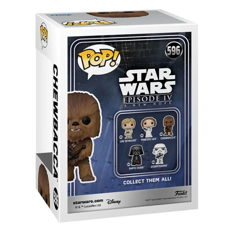 Star Wars New Classics POP! Star Wars Vinyl Figurine Chewbacca 9 cm | 0889698675338