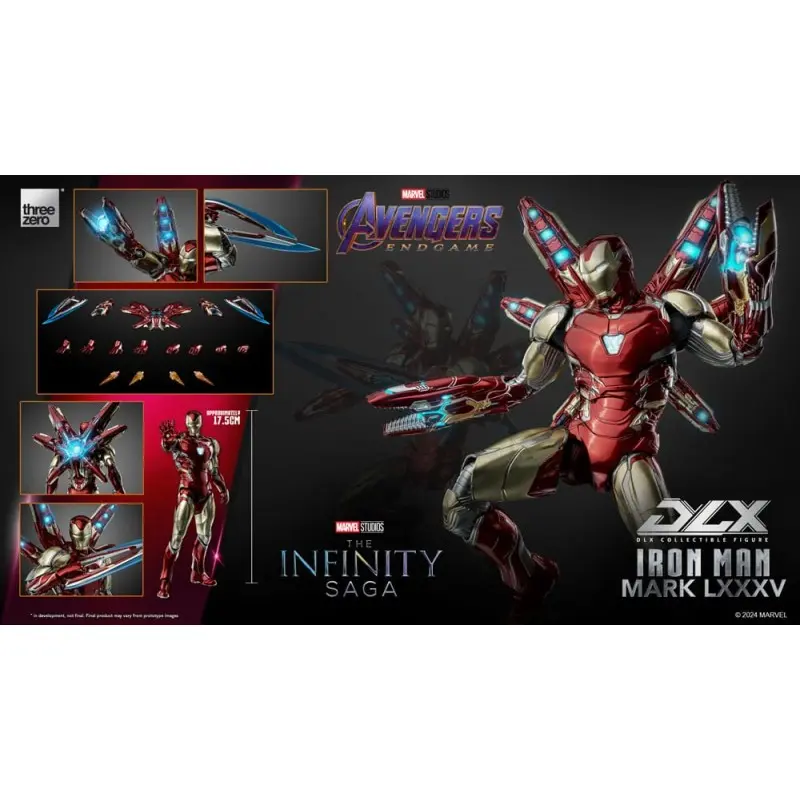 Infinity Saga figurine 1/12 DLX Iron Man Mark 85 17 cm | 4897056203976