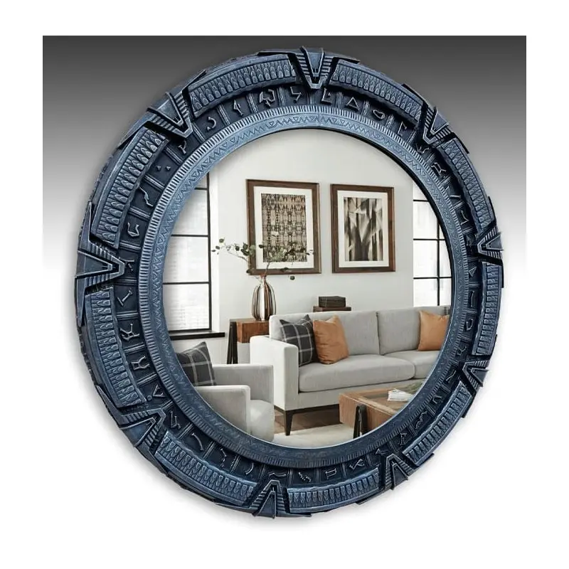 Stargate miroir mural 50 cm | 0798118011789