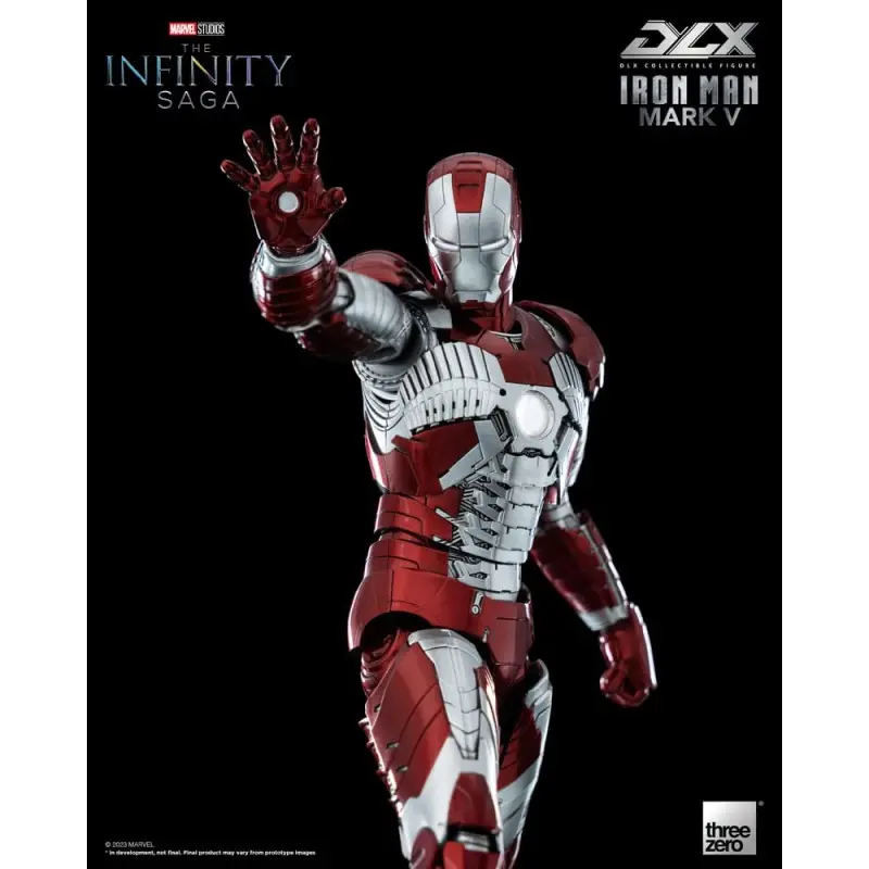 Infinity Saga figurine 1/12 DLX Iron Man Mark 5 17 cm | 4897056204010