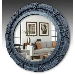 Stargate miroir mural 50 cm | 0798118011789