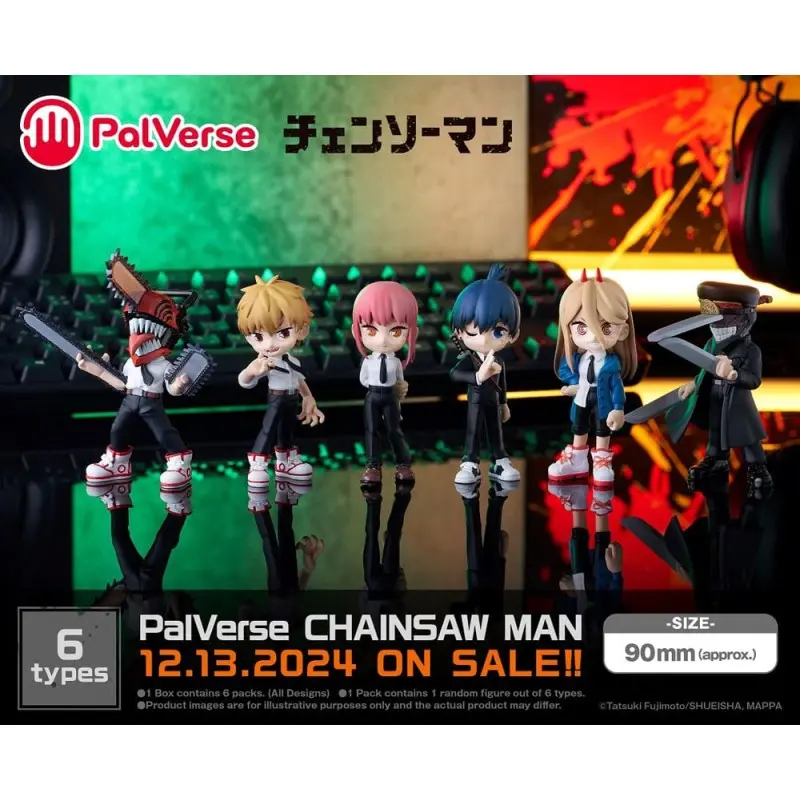 Chainsaw Man figurines PVC PalVerse 9 cm | 4571598683310