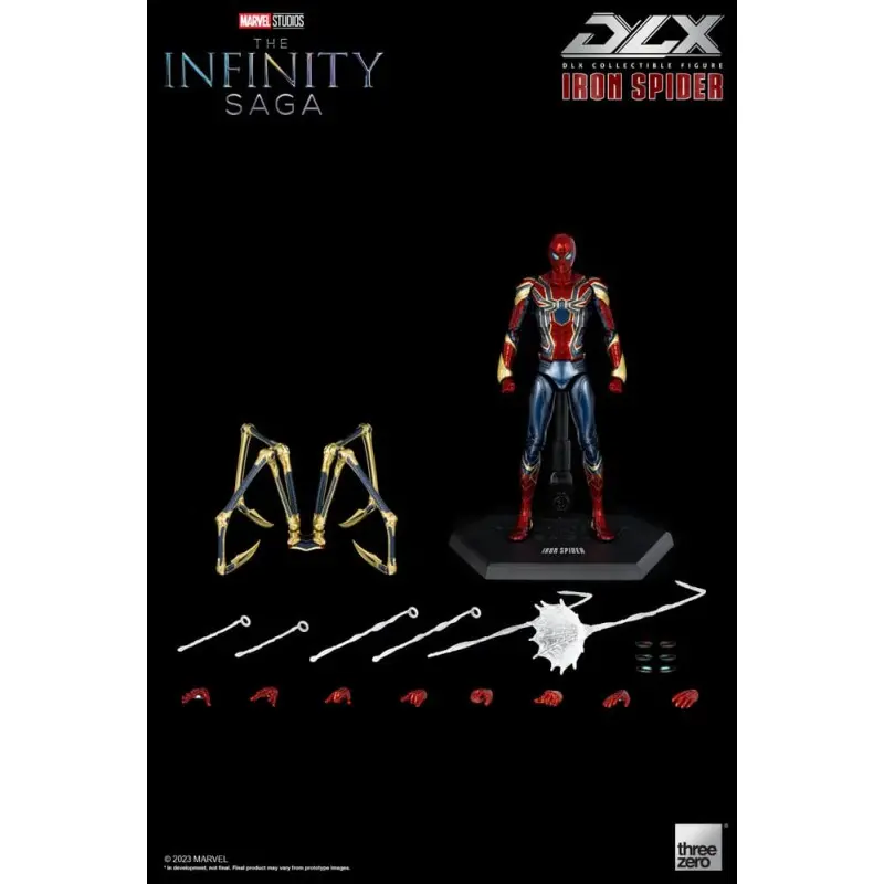 Infinity Saga figurine 1/12 DLX Iron Spider 16 cm | 4897056204225