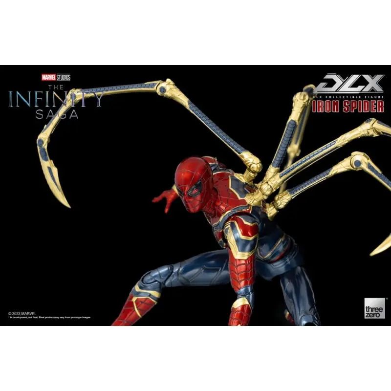 Infinity Saga figurine 1/12 DLX Iron Spider 16 cm | 4897056204225