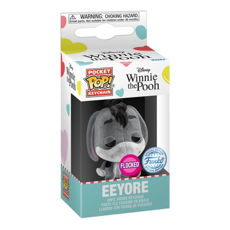 Disney 2022 présentoir porte-clés Pocket POP! Vinyl Eeyore w/heart (FL) 4 cm (12)